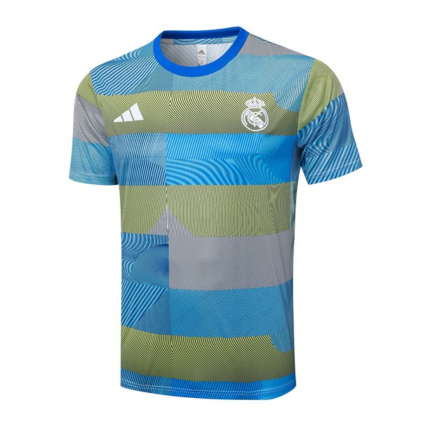 Maillot Entrainement Real Madrid 2025-26 Bleu 3